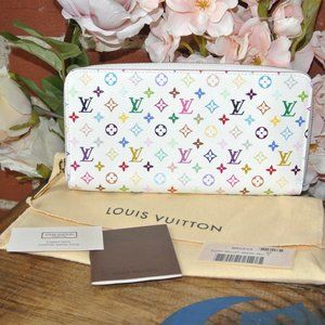 LOUIS VUITTON MULTICOLORE MONOGRAM ZIPPY WALLET